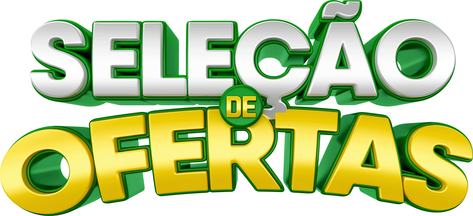 Label Offer Selection in Brazilian Portuguese 3d render